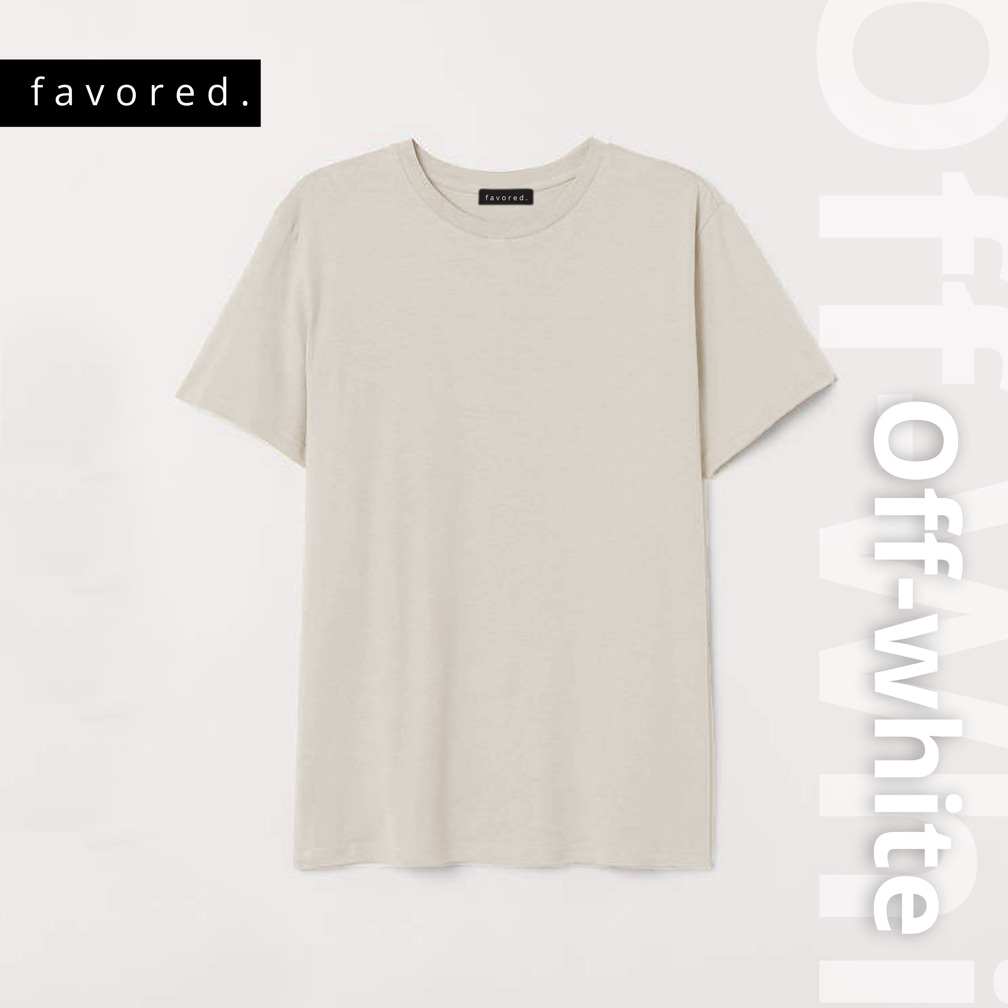 off white plain shirt