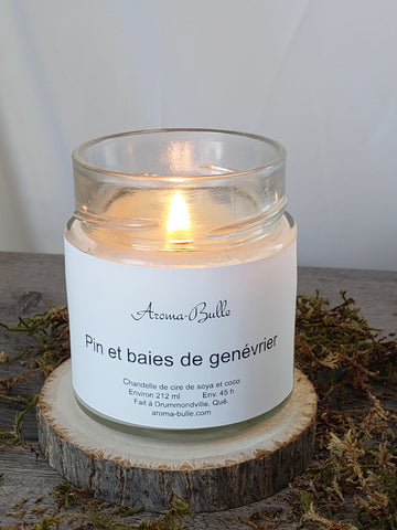 Bougie Sapin – Aroma-Bulle