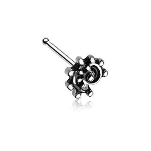Ambro Swirl Filigree Icon Nose Stud Ring