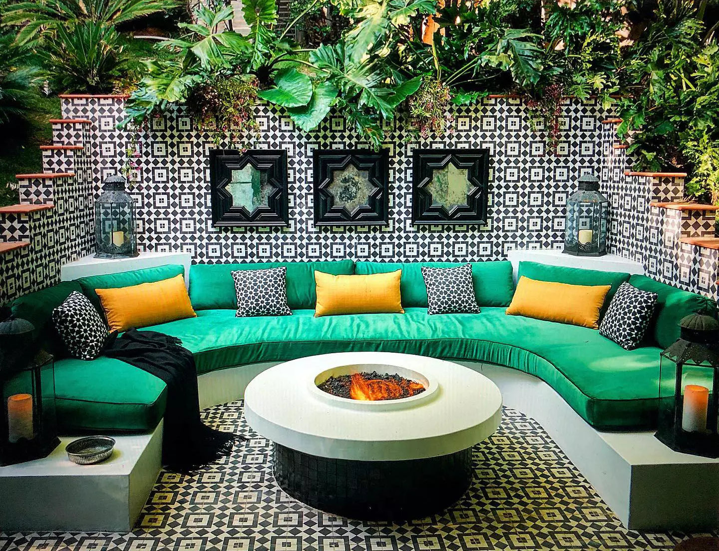 Martyn Lawrence Bullard Moroccan style living room