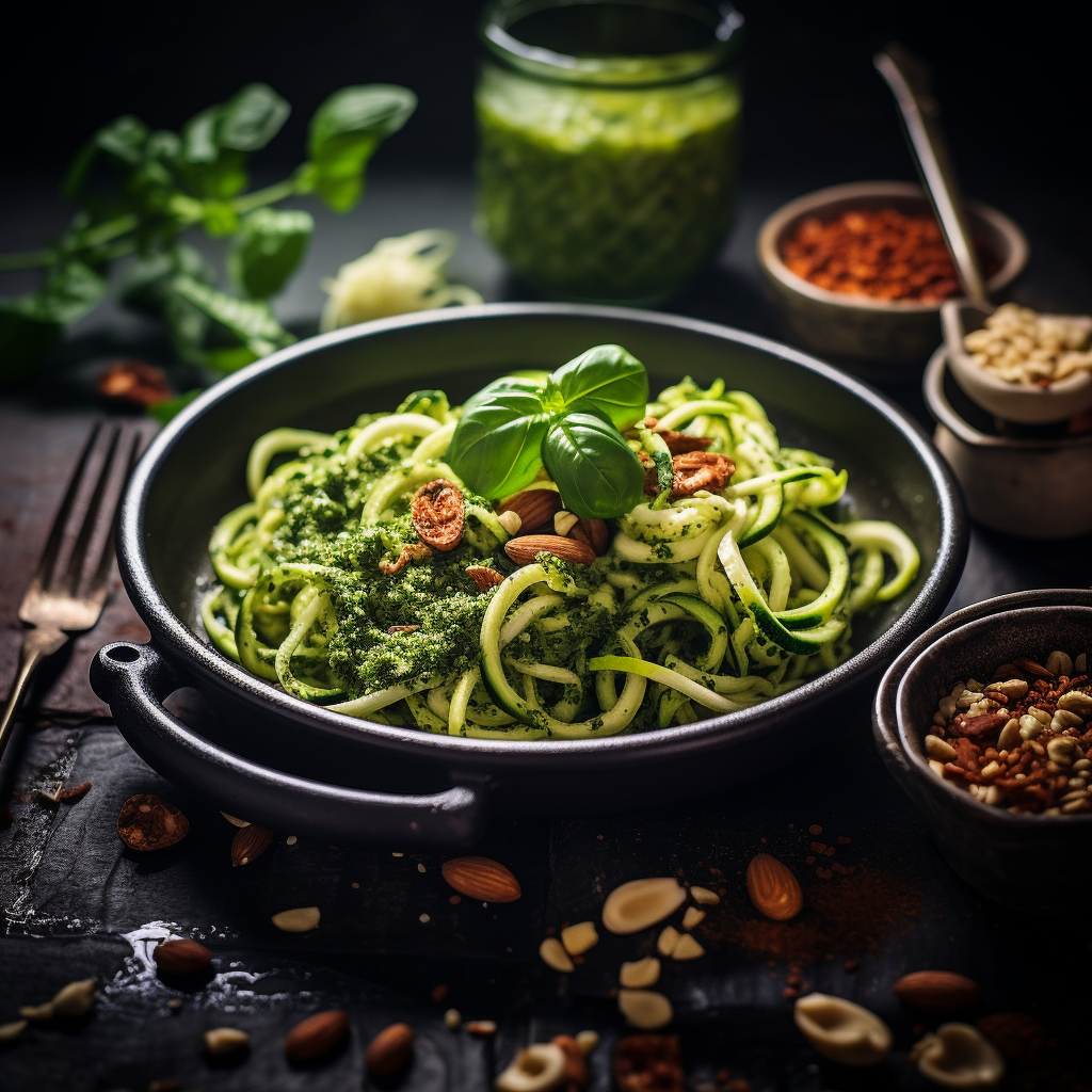 Zucchini Noodles on Keto Vegan Diet