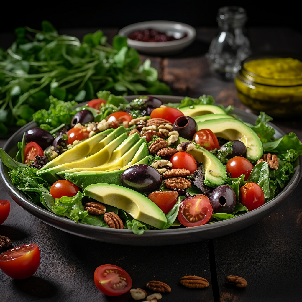 Vegan Keto Salad