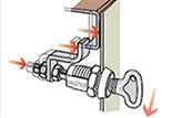 Southco Vise-Action Compression Latch and Quarter Turn Fixed Grip Cam Latche