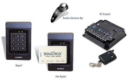 Southco ST Hinges, Southco EAS, Southco R4-EM Rotary Latch