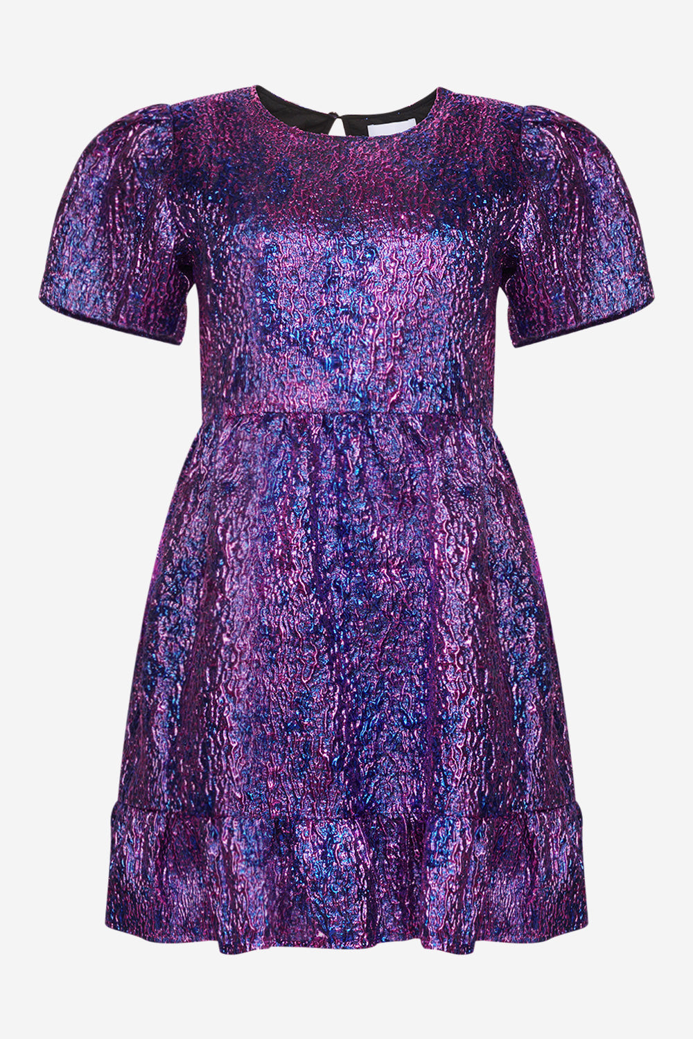 Maine Taylor Dress Lilac /blue Mix