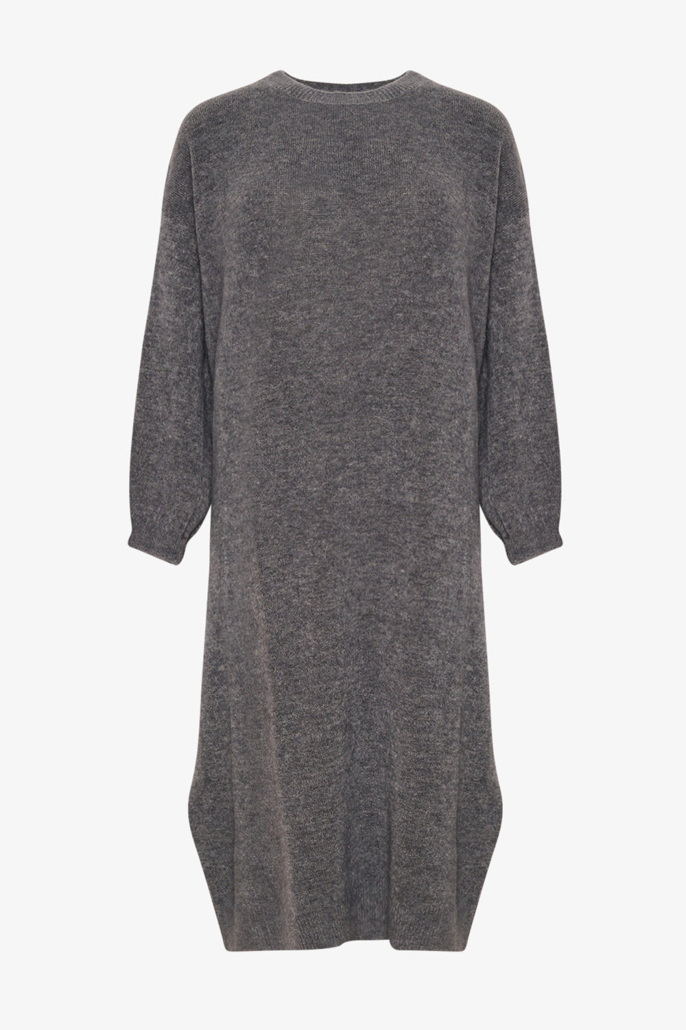 Penn Knit Dress Dark Grey Melange