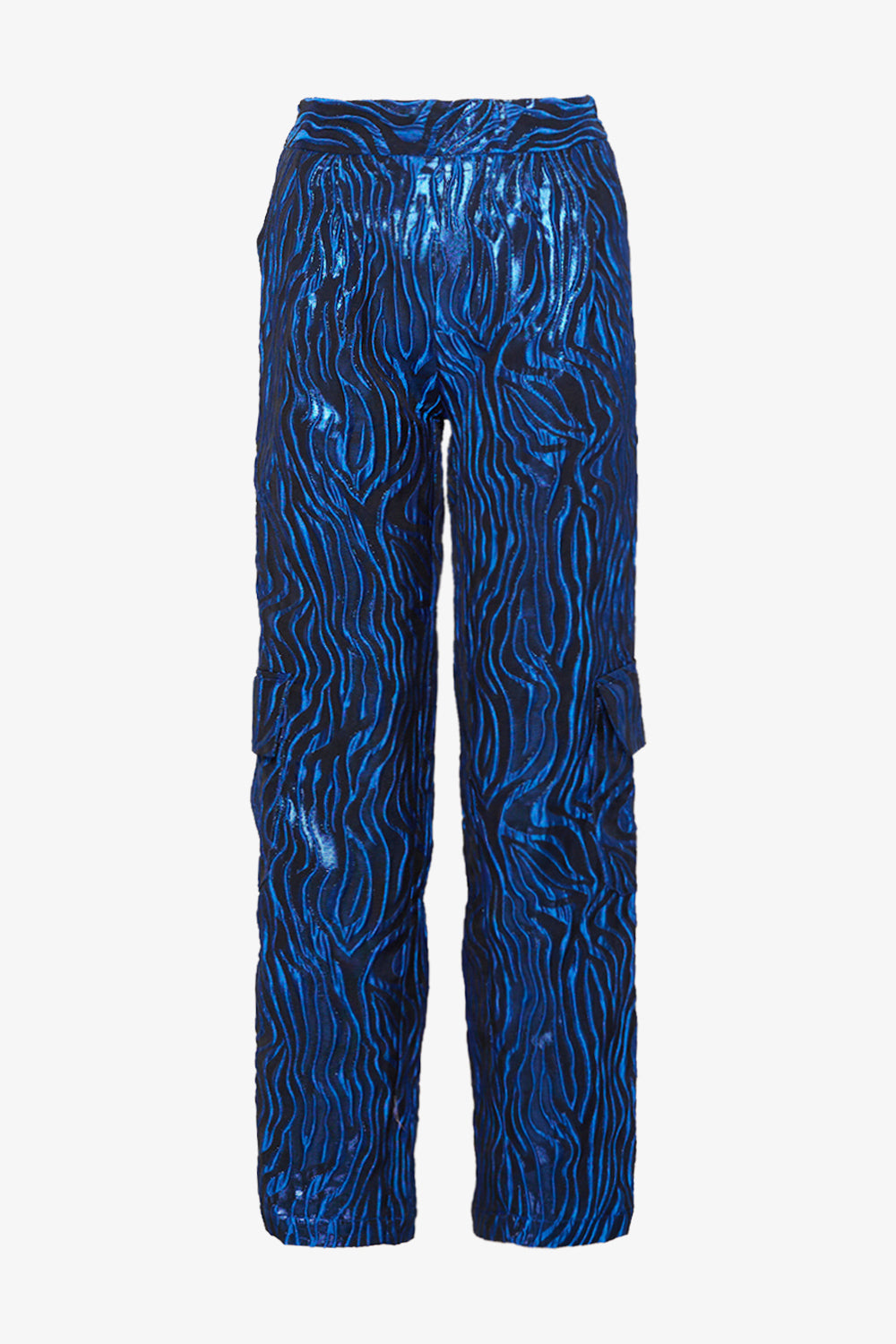 Poppy Pants Electric Blue