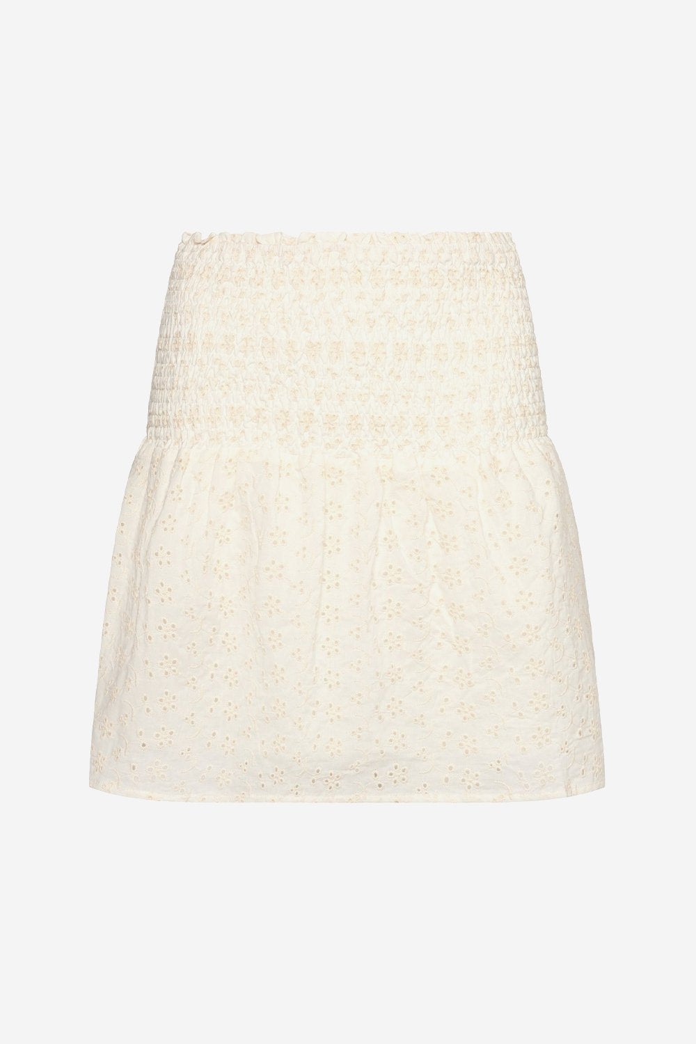 Blossom Skirt Cotton Broderie White