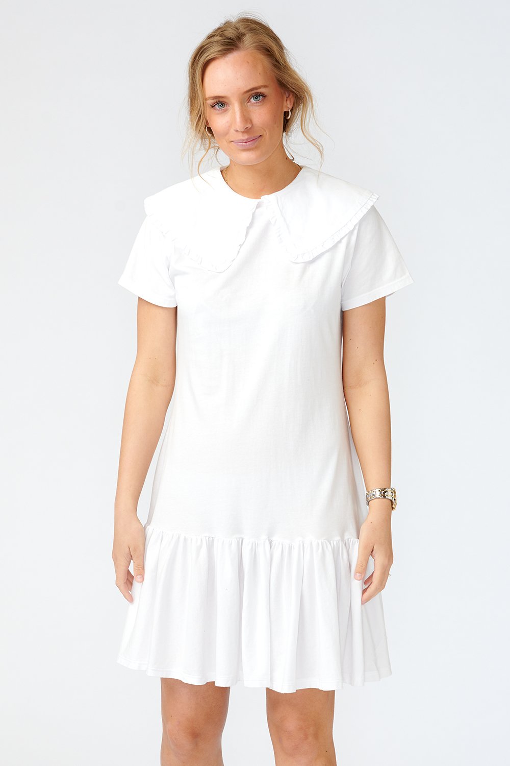 Dex Dress Cotton White