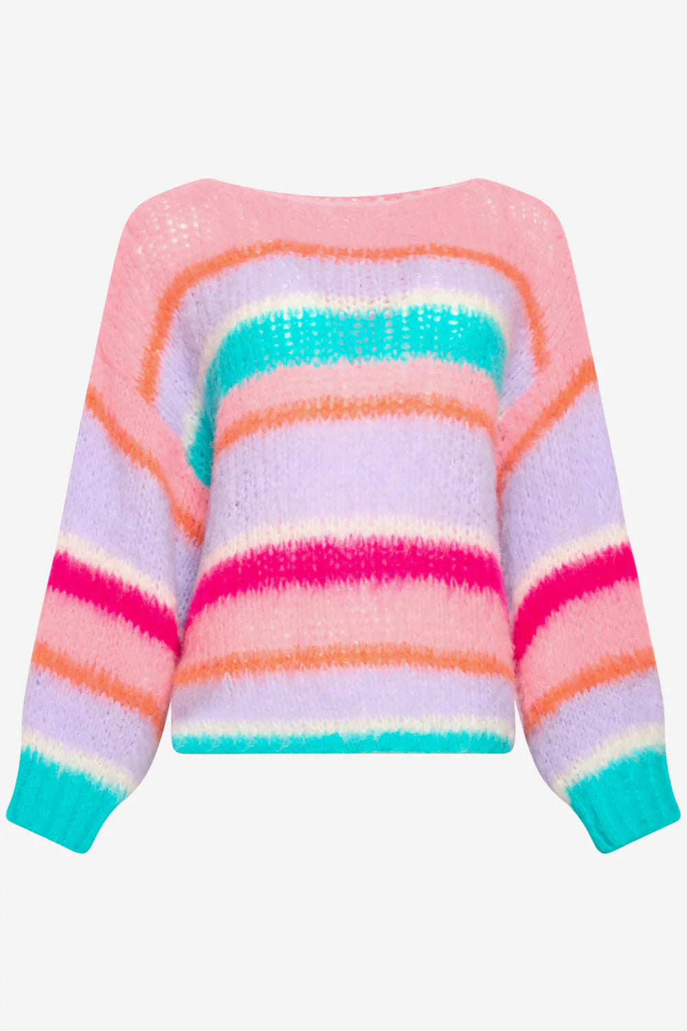 Ella Knit Sweater Rose/Blue/Lilac Mix