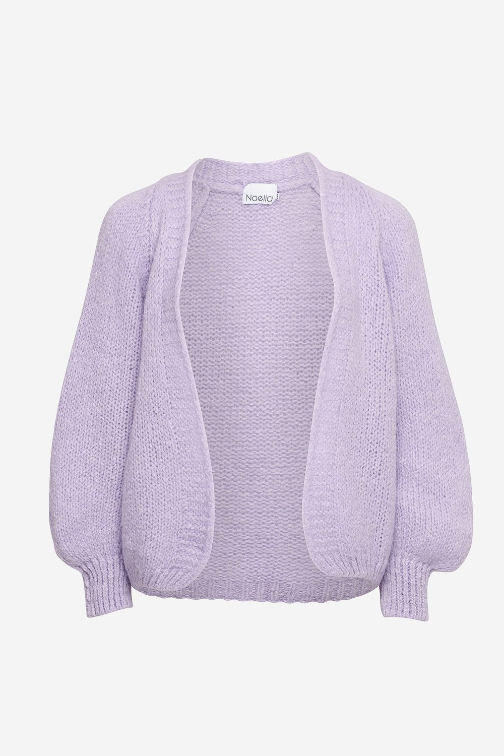 Fora Knit Cardigan Pale Lavender