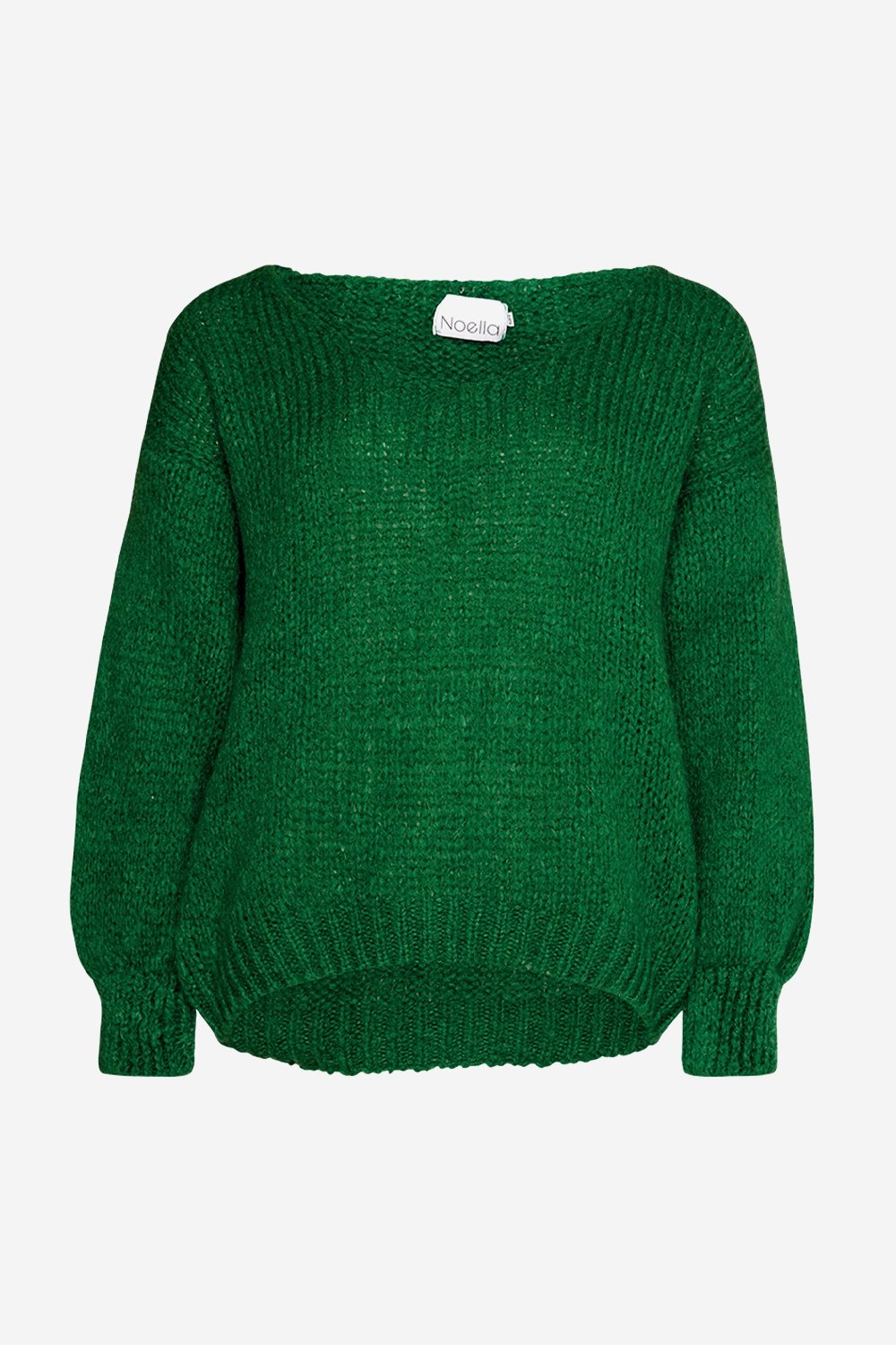 Fora Knit V-neck Sweater Green