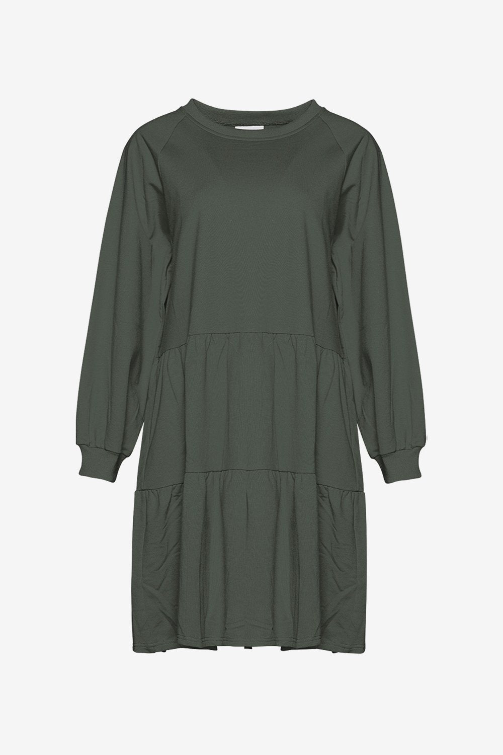 Holly Sweat Dress Army