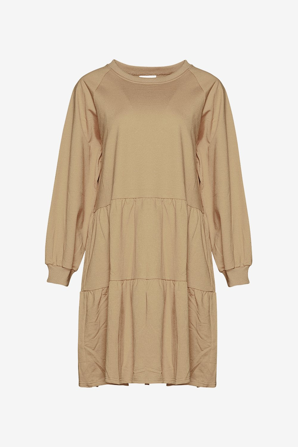 Holly Sweat Dress Camel