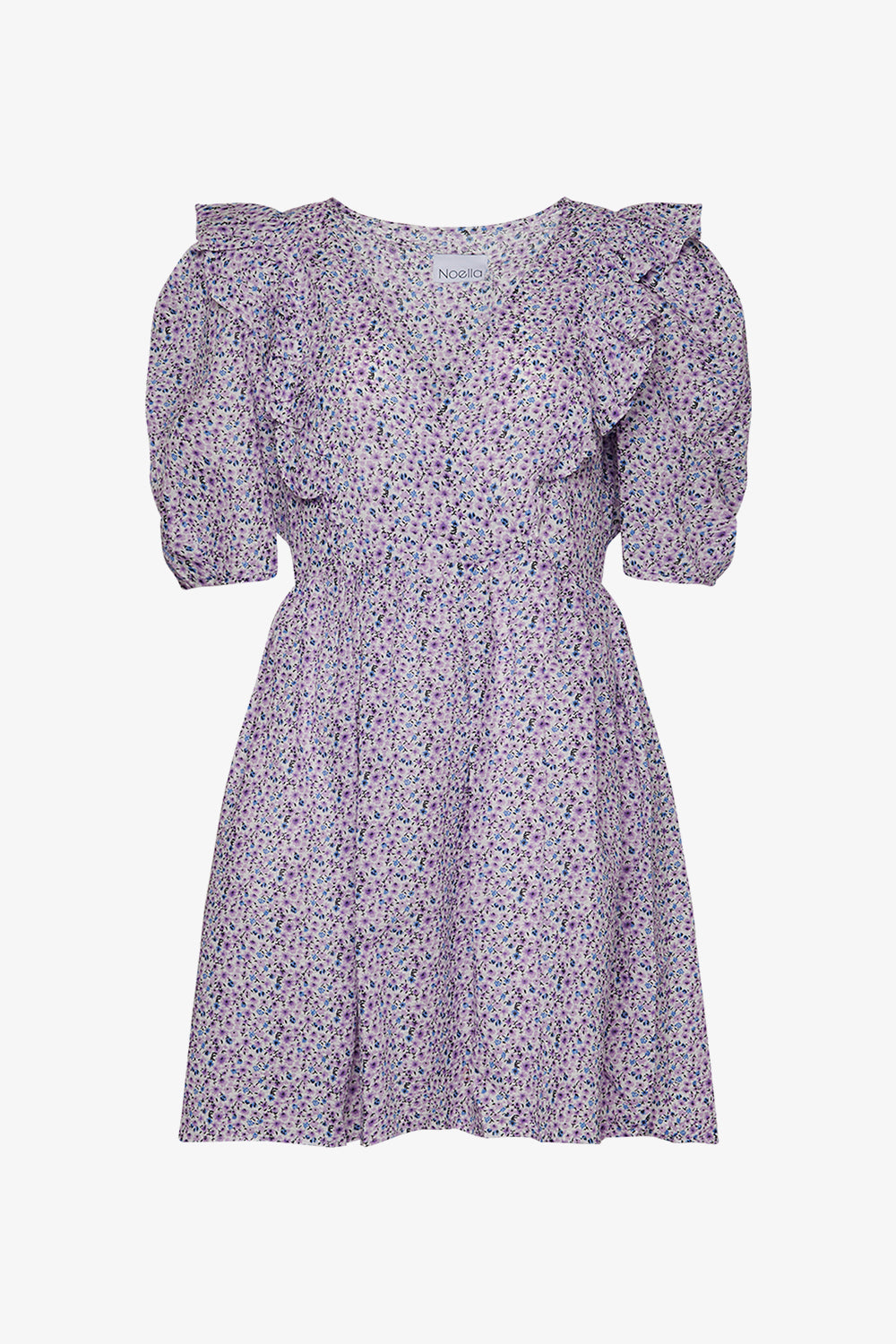 Jace Dress Cotton Lavender Flower