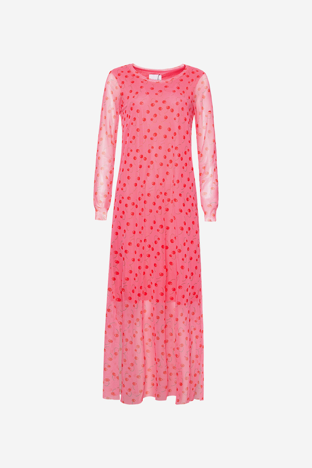 Solay Straight Dress Pink Cherry