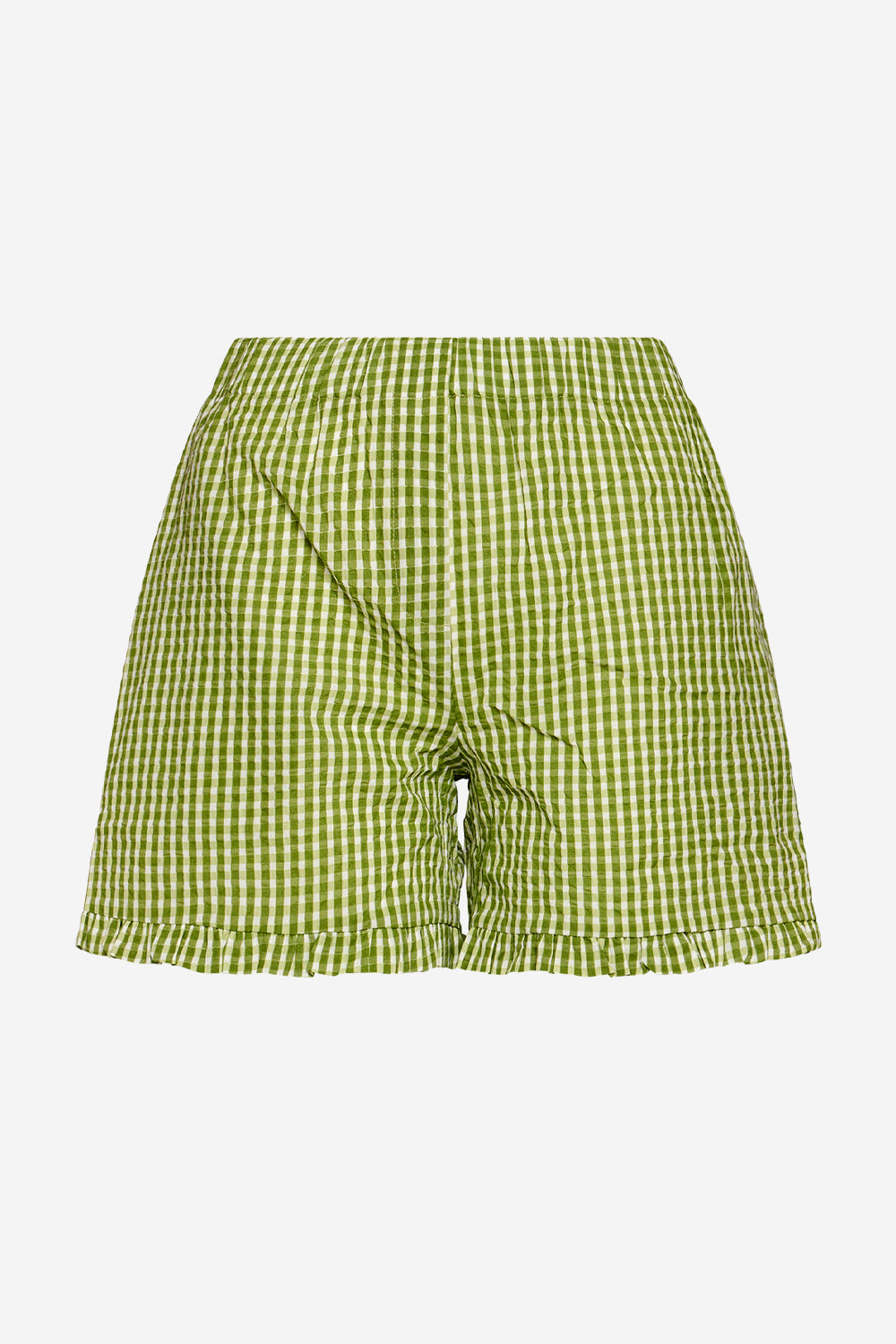 Mariana Ruffle shorts Green