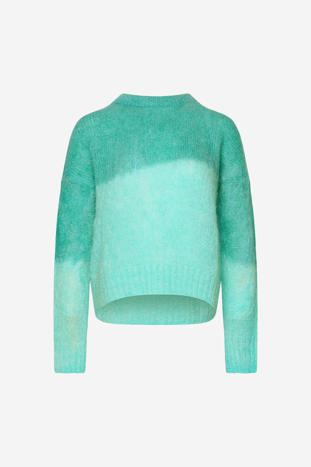 Belinda Dip Sweater Green