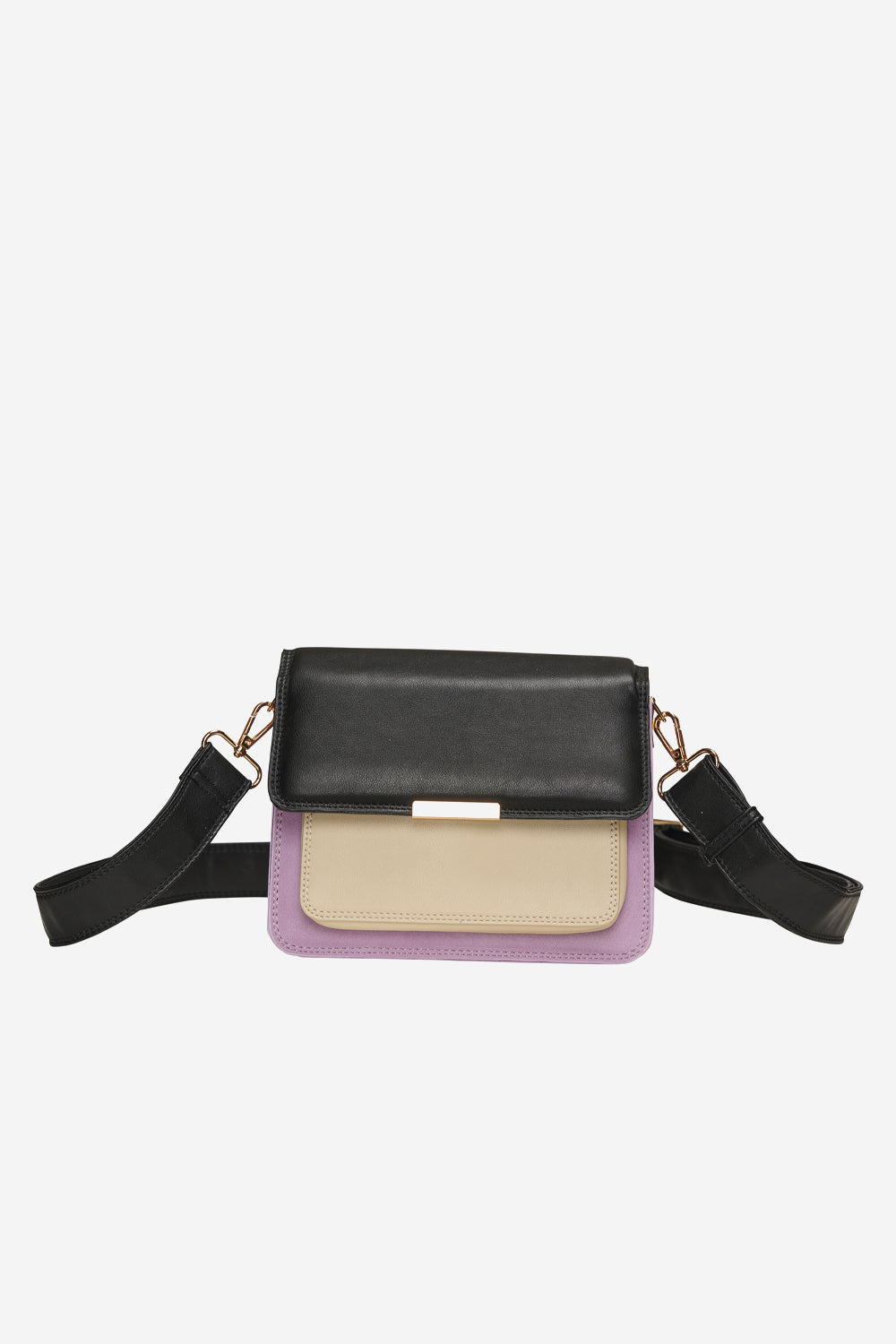 Bella Bag Black/Lavender/Cream