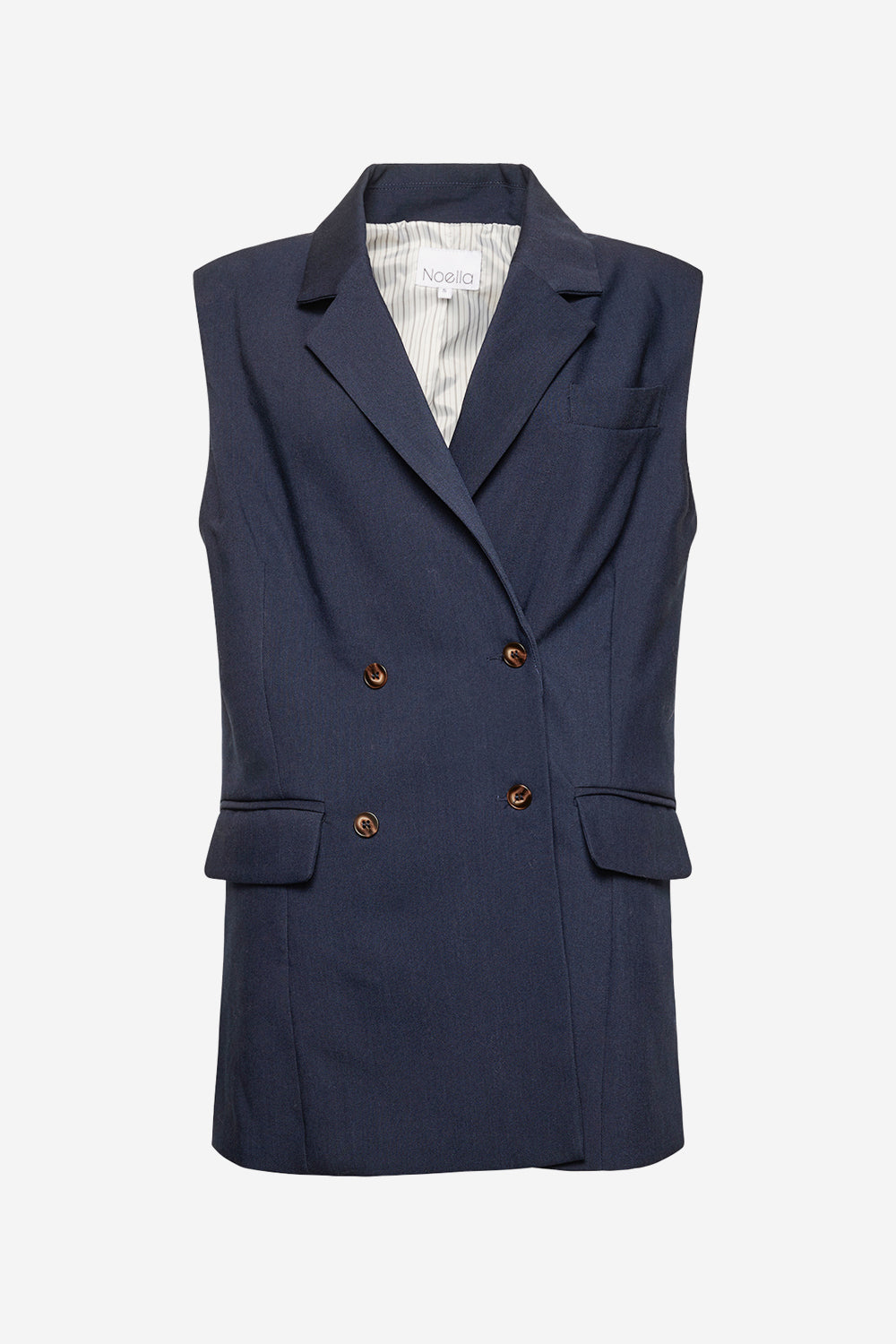 Lana Blazer Vest Navy