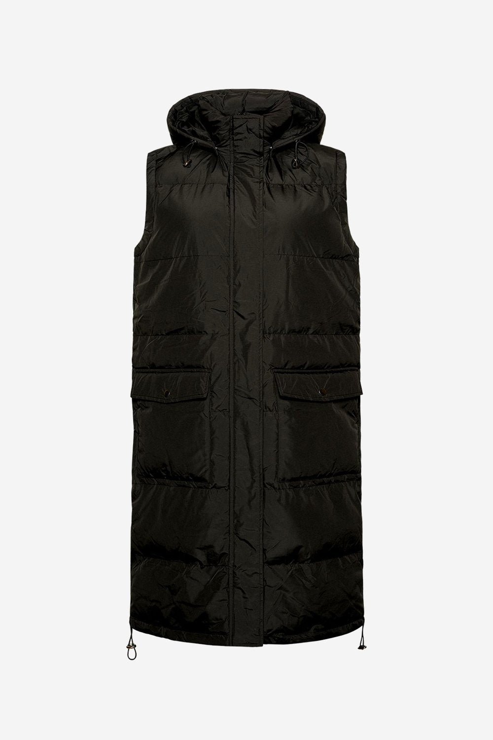 Eliza Puffer Waistcoat Soft Black