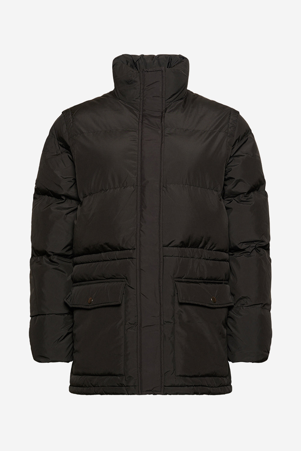 Emilia Puffer Jacket Soft Black