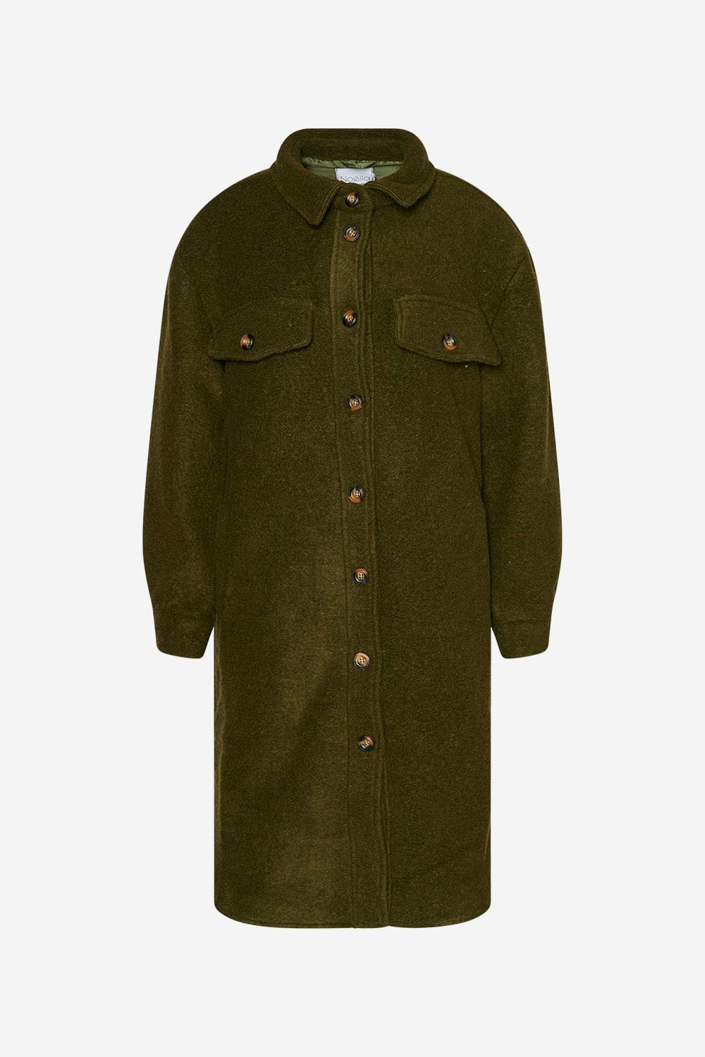 Emily Shirt Coat Olive