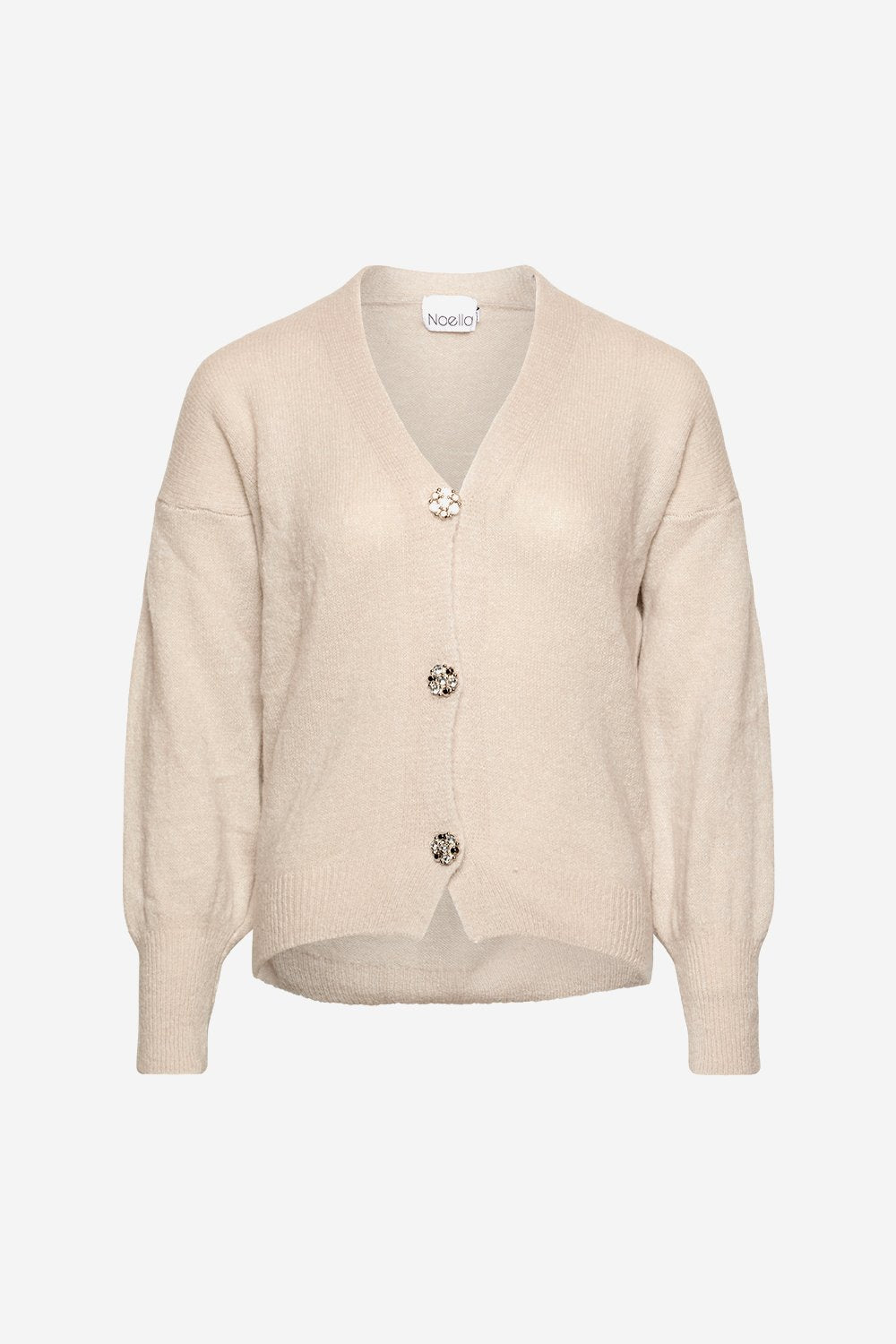 Helen Gem Cardigan Cream