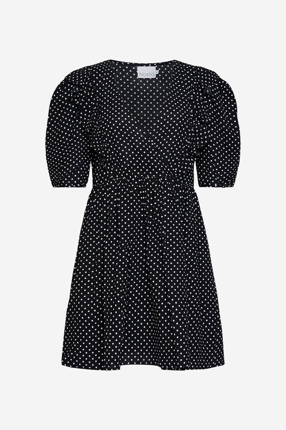 Jace Dress Cotton Black dot