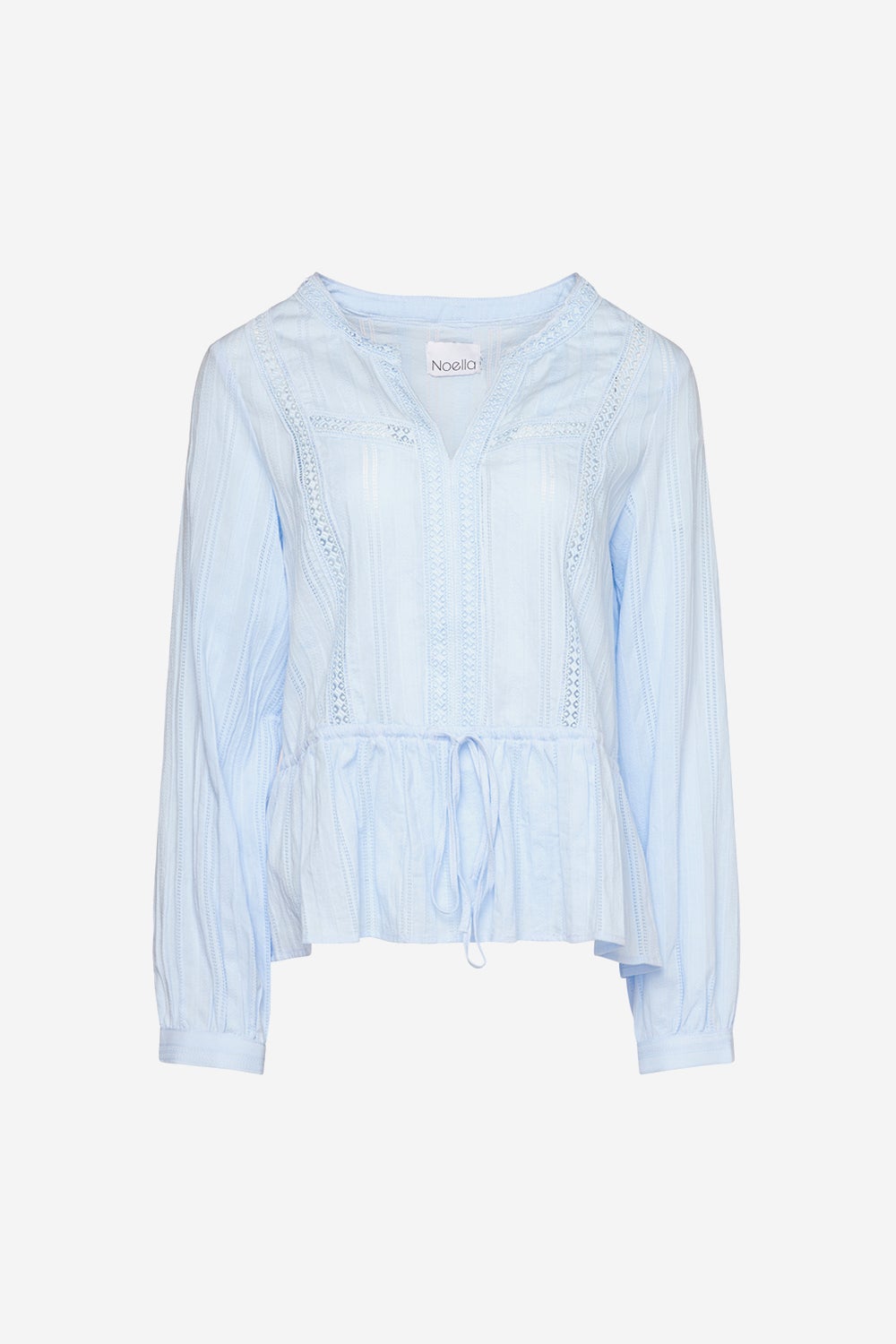 Jael Blouse Cotton Skyblue