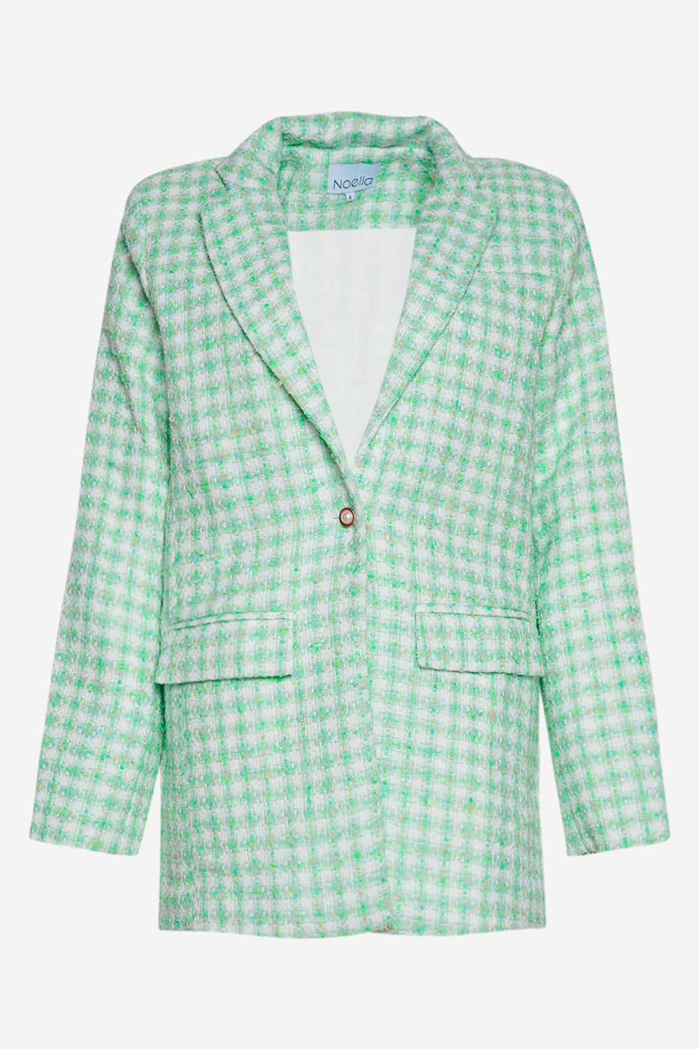 Jasmine Loose Blazer Lime Mix