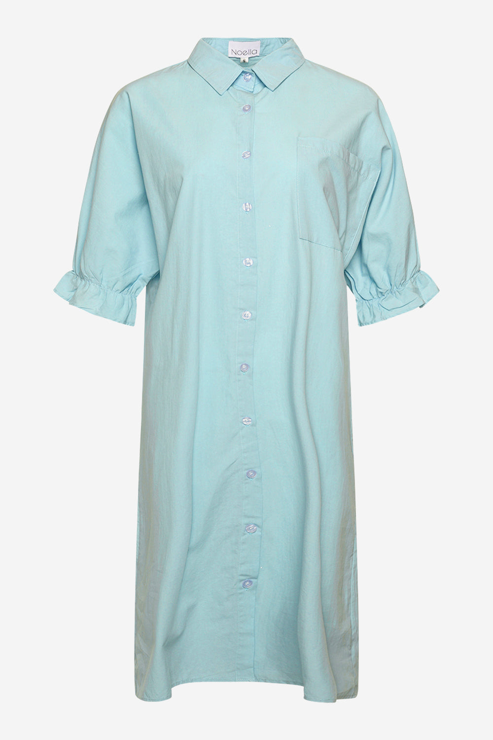 Joy Shirt Dress Aqua