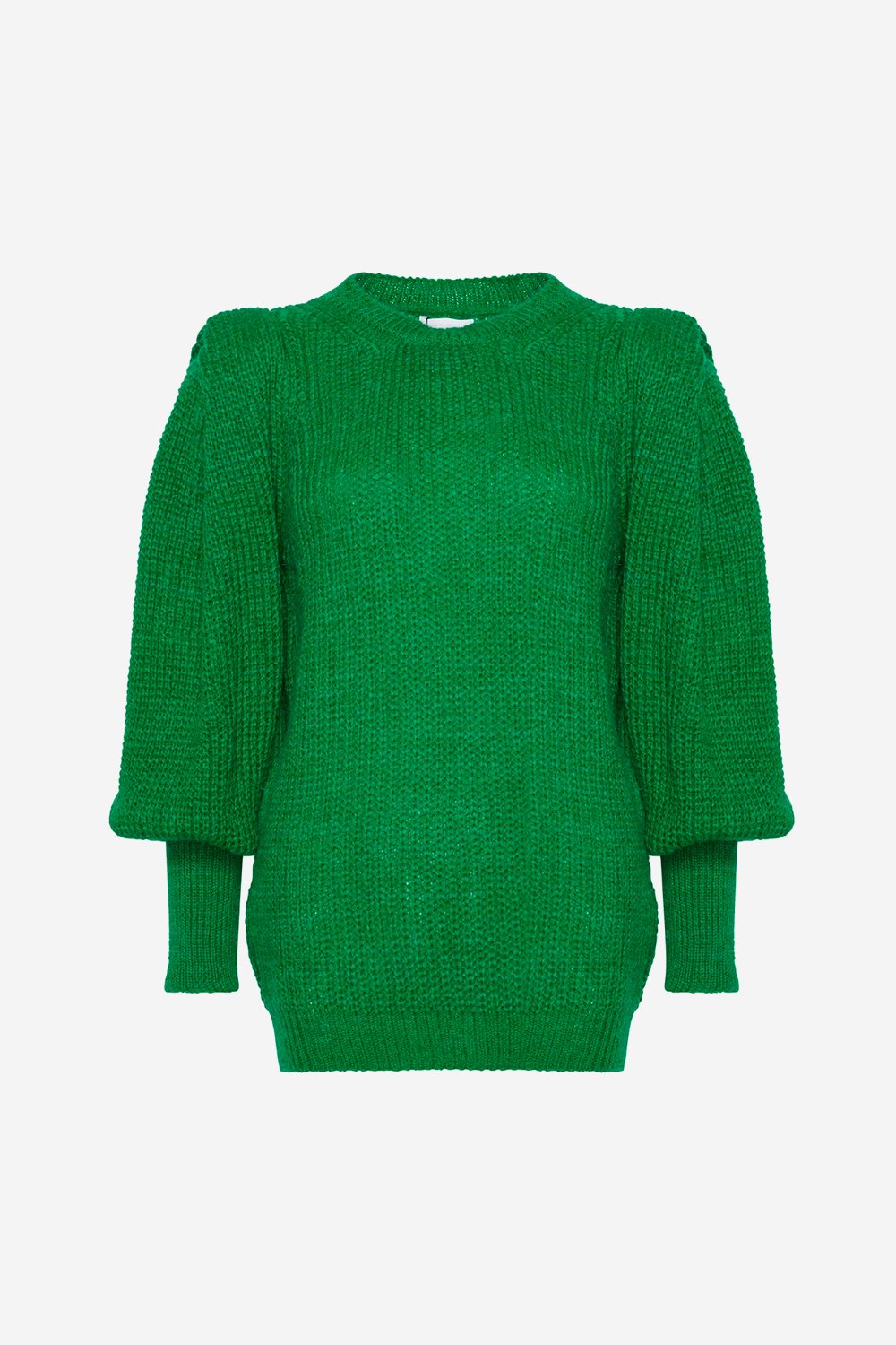 Ken Knit Blouse Green