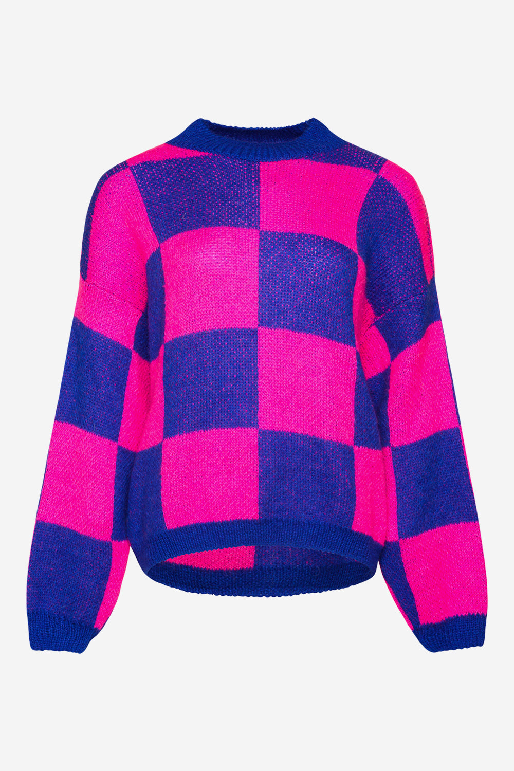 Kiana Knit Sweater Pink/Blue Mix