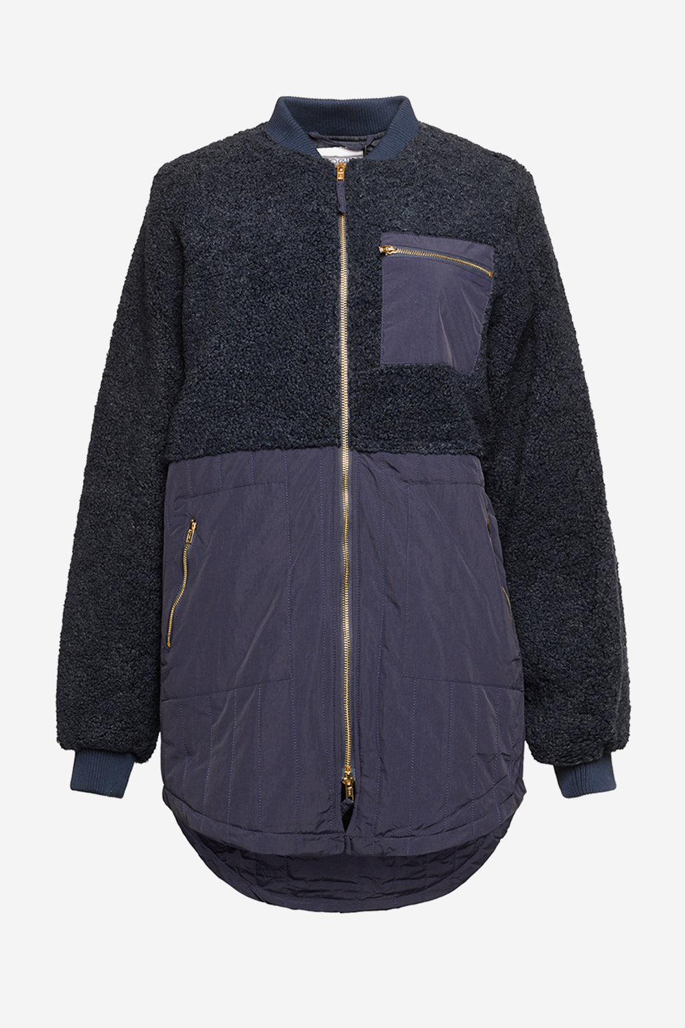 Kura Mix Jacket Navy Mix