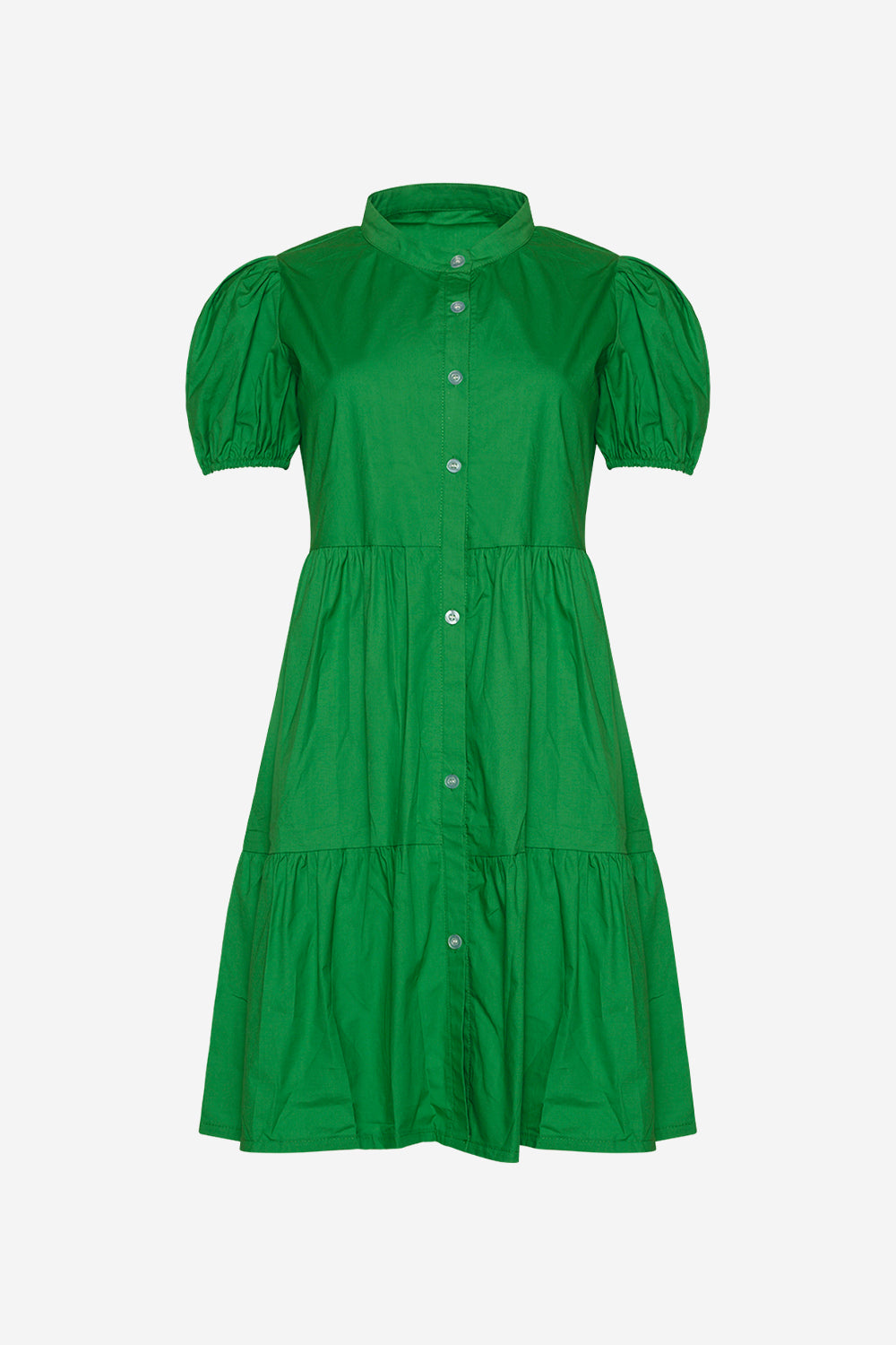 Line Dress Green