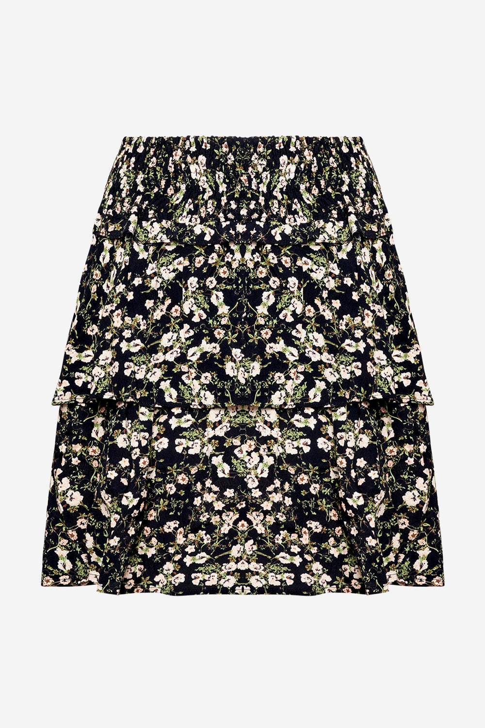 Lizzy Skirt Viscose Navy Flower