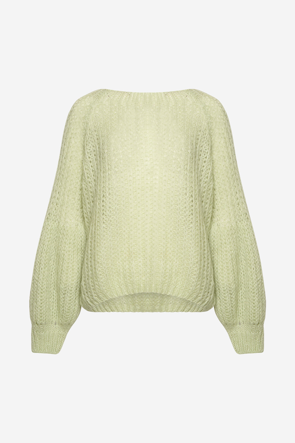 Lyra Knit Sweater Lime