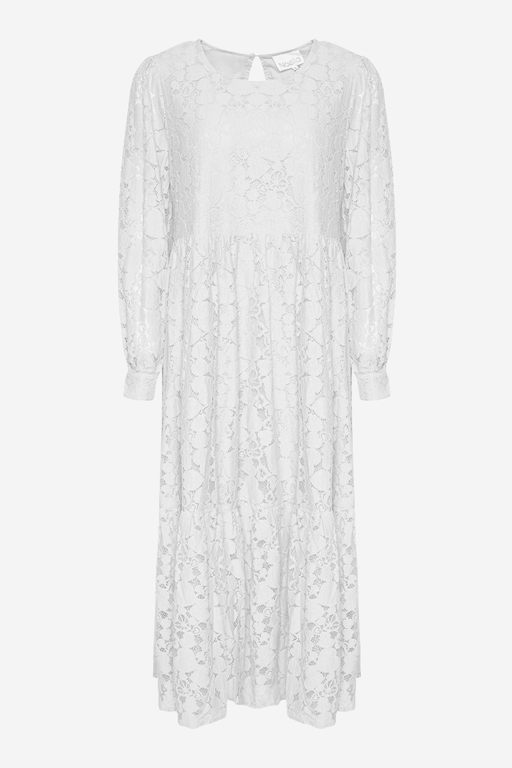 Macenna Long Dress White