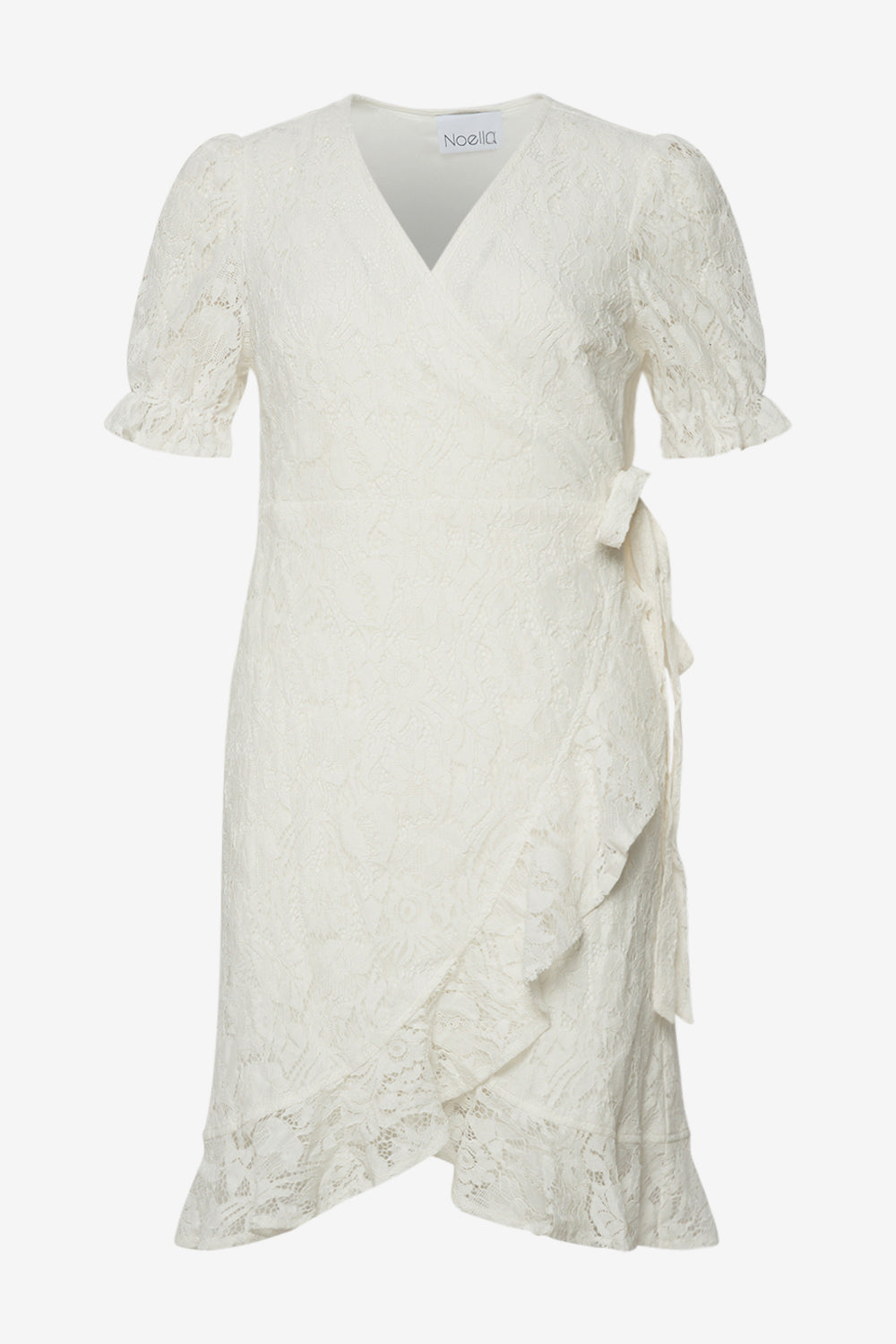 Macenna Wrap Dress White