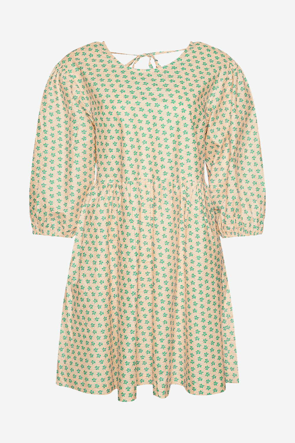 Madeline Dress Green flower