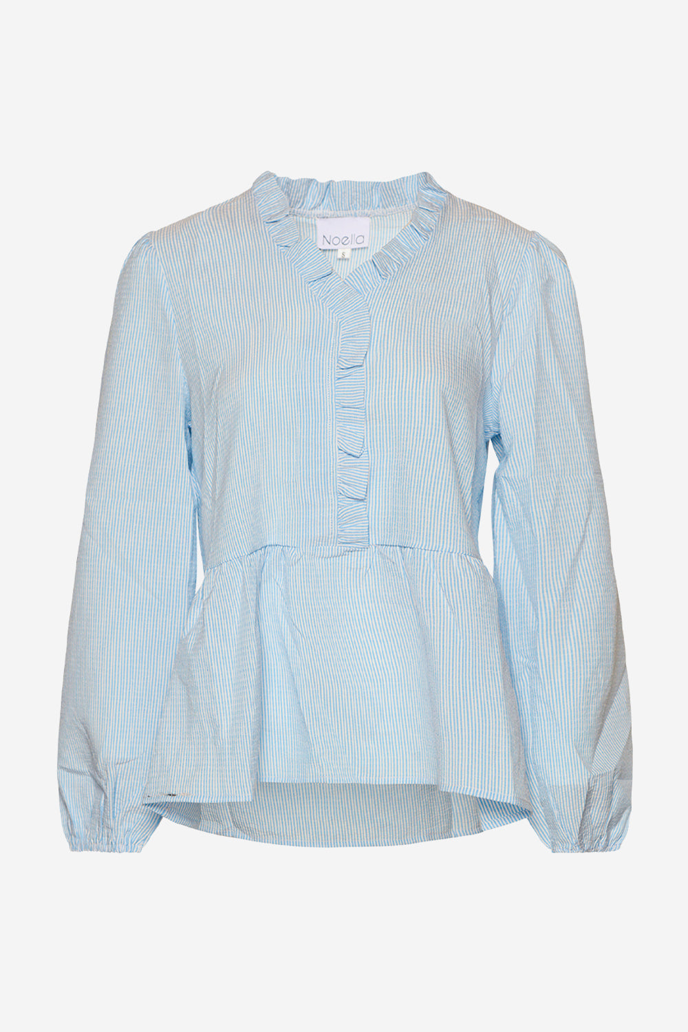 Matti Blouse Light blue stripe