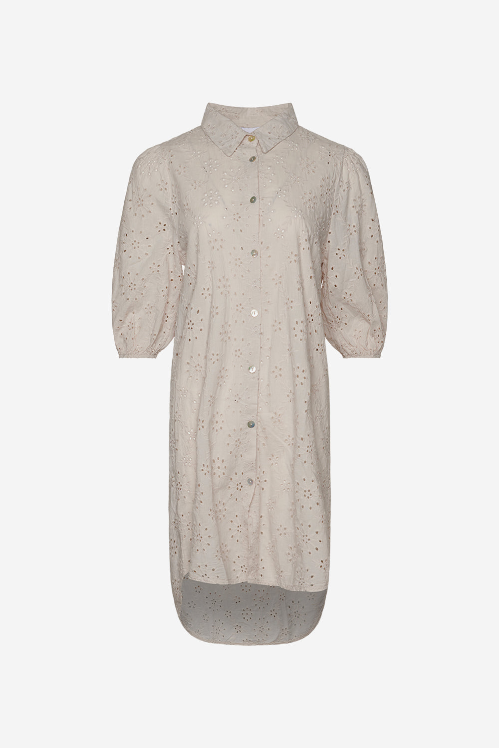 Mikaela Shirt Dress Sand