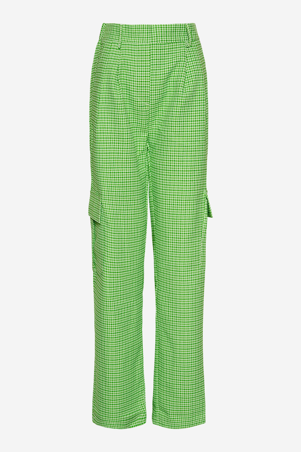 Mille Pants Lime green check