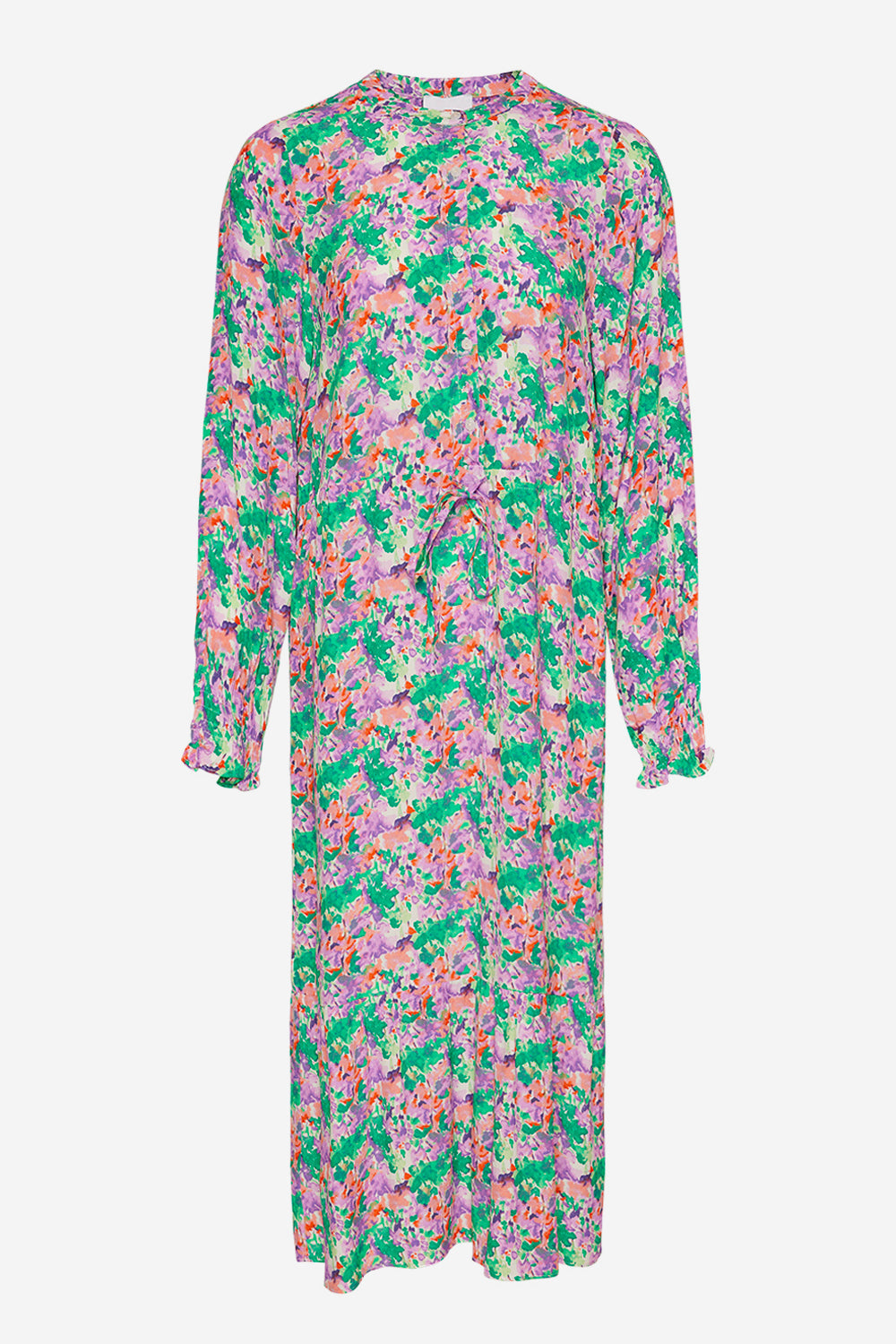 Miu Dress Lilac/green blurry flower