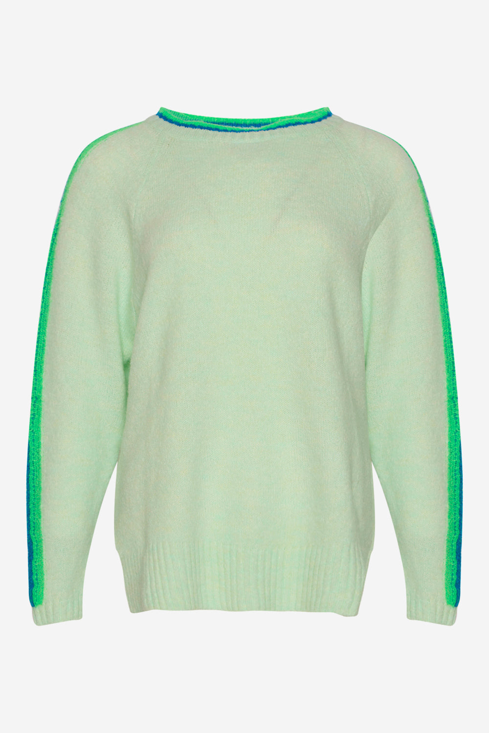 Moda Knit Sweater Green mix