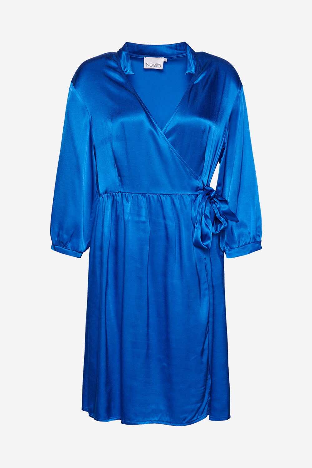 Moia Wrap Dress Bright blue