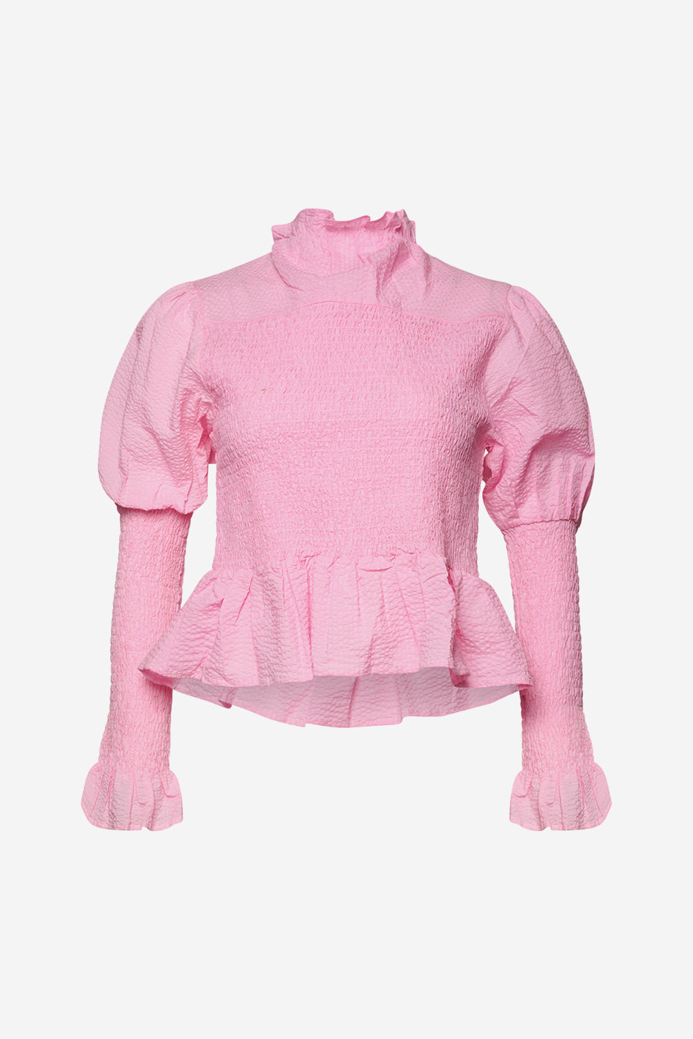 Nadine Smock Blouse Pink