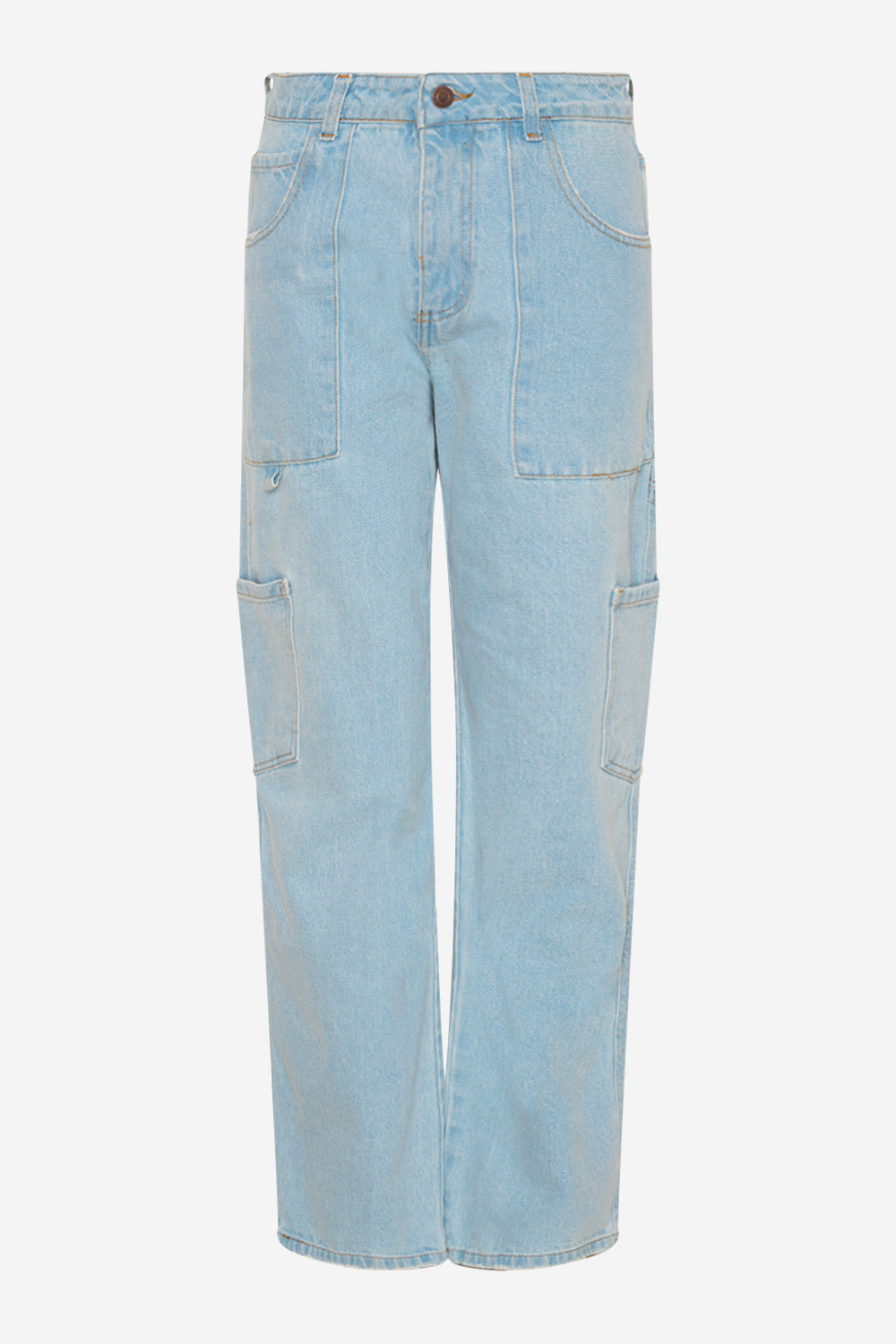 Panama Cargo Jeans Light Blue