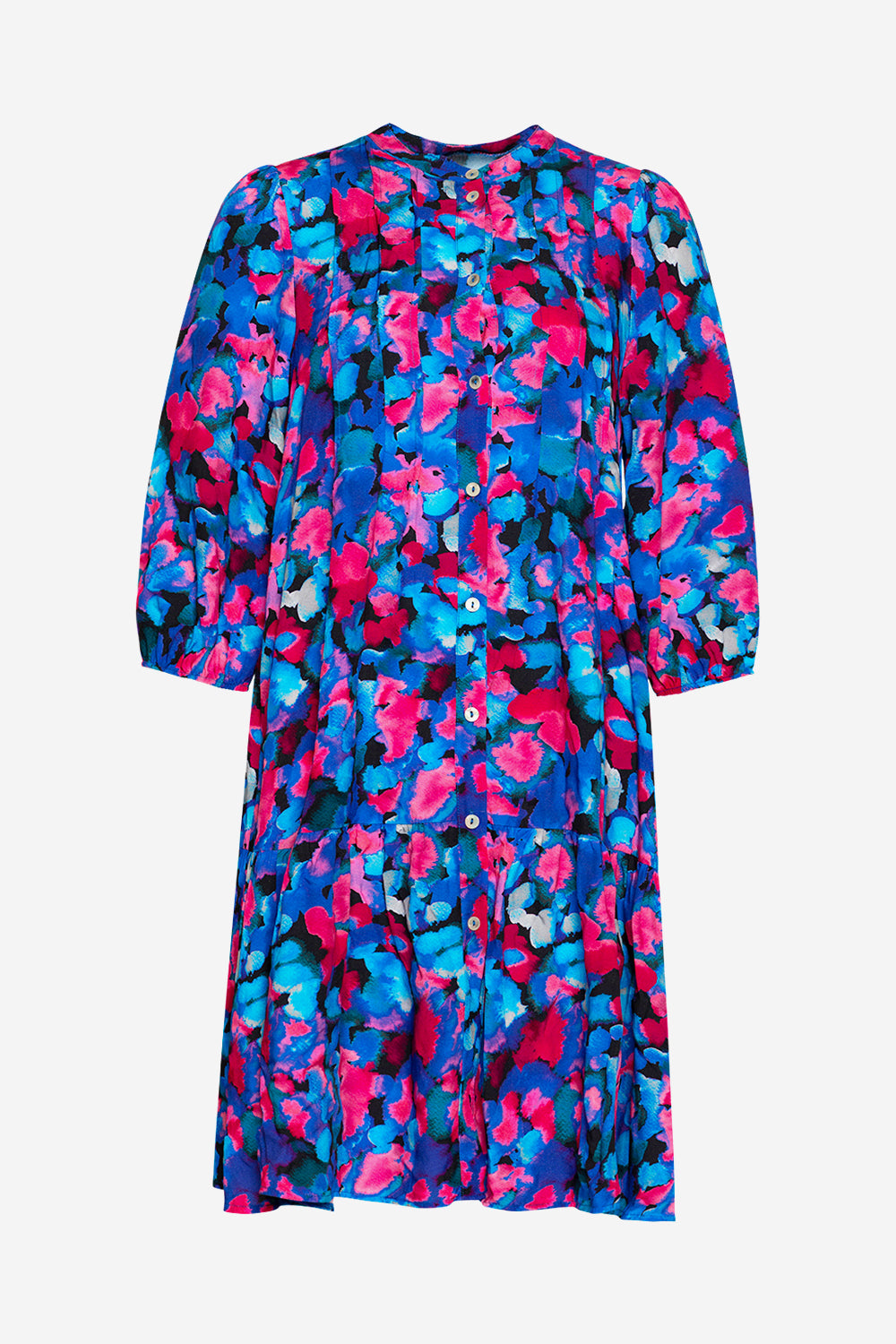 Imogene sh. Dress Blue/pink Mix